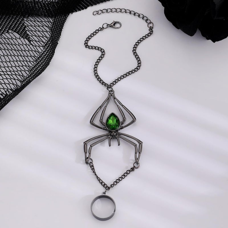 CSIYANJRY99 Snake Hand Chain Bracelet Snake Chain Finger Ring Bracelet Slave Chain Hand Harness Bracelet Snake Pearl Friendship Bracelet Jewelry Accessories - Image 5